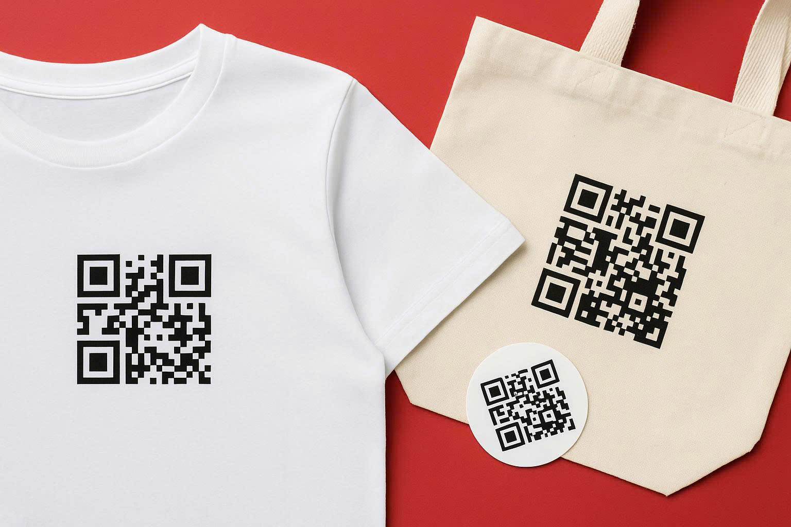 티셔츠, 스티커, 에코백에 담긴 QR 코드: 호기심이 강력한 마케팅 도구가 될 때
